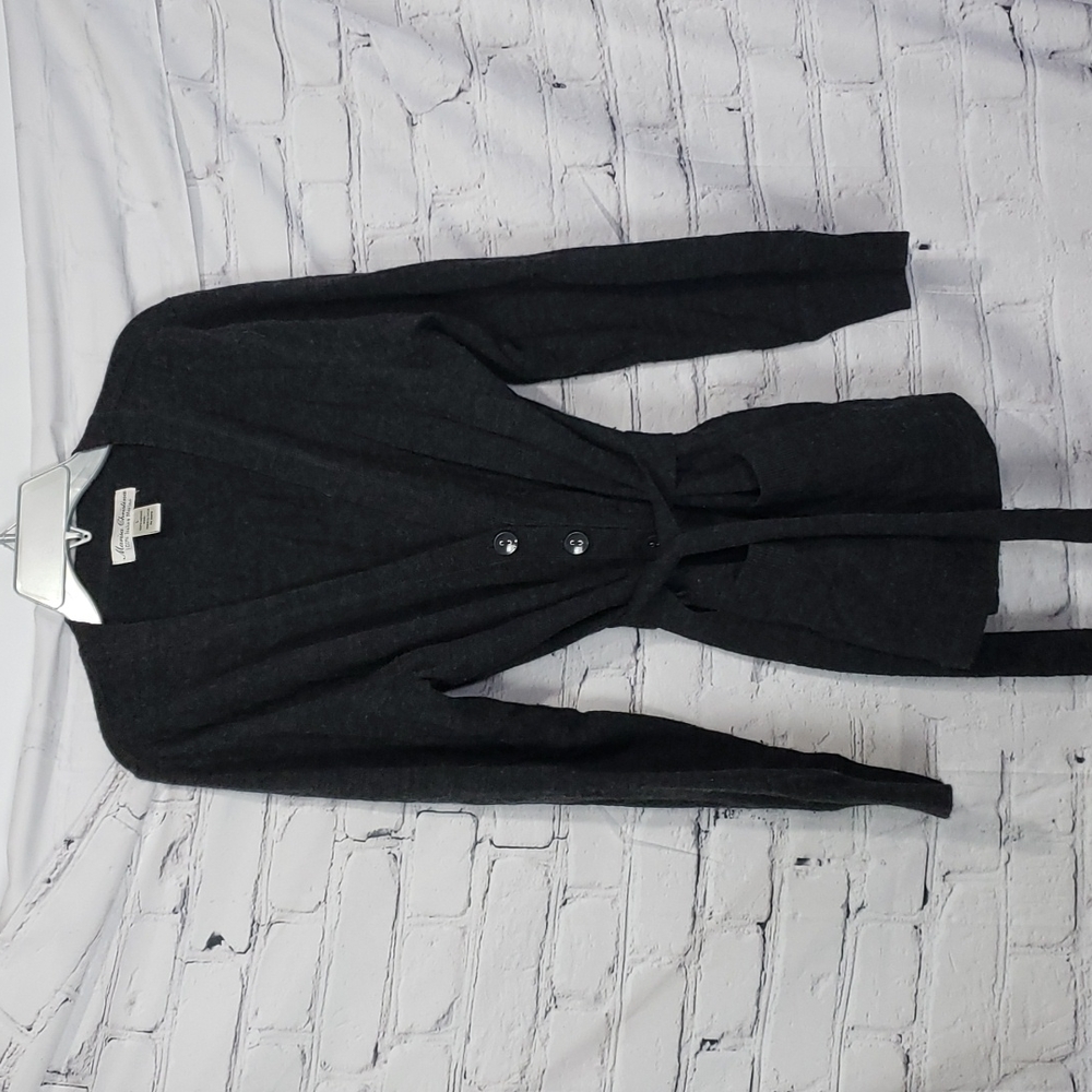 Marissa Christina 100% Merino belted Wool Sweater